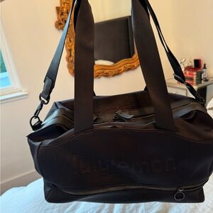 lululemon athletica x soul cycle limited edition Black Duffel Bag